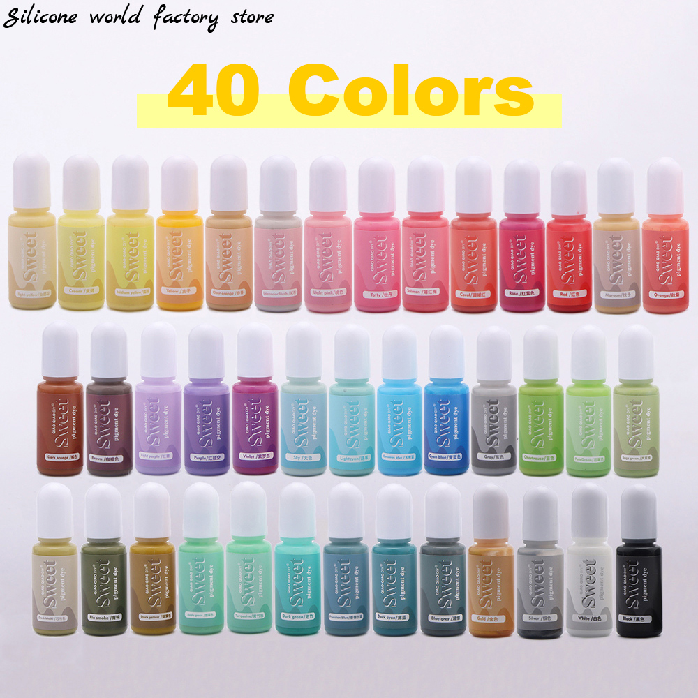 Resin Dye Alcohol - Silicone World 10ML Pigmento de Resina