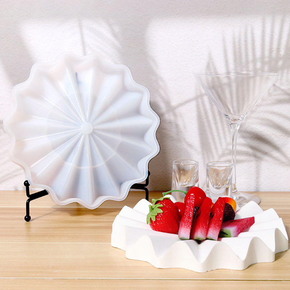 Serving Tray Mold - Molde de silicona flexible premium con