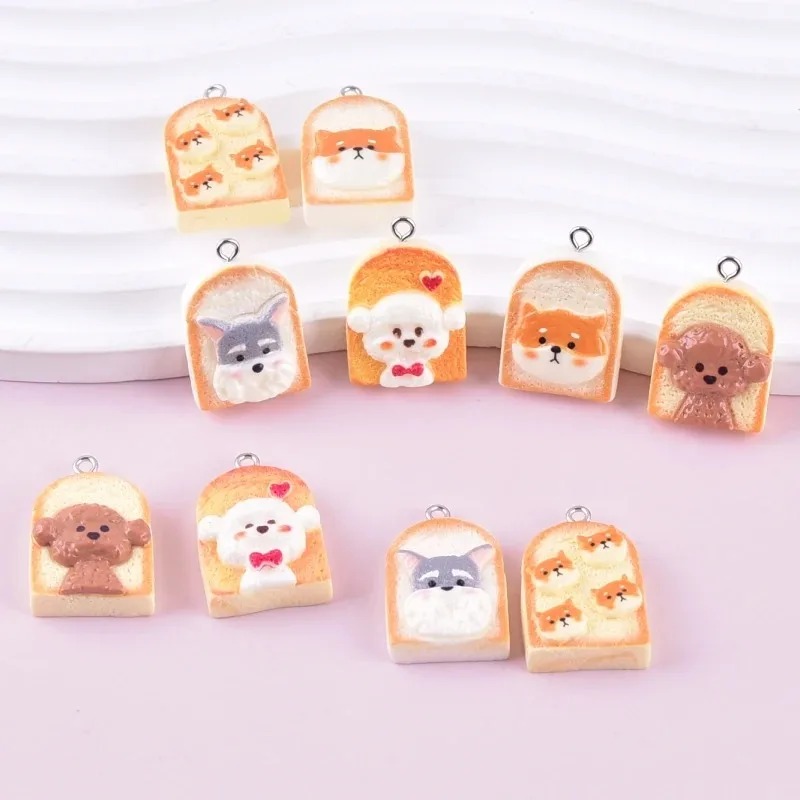 Resin Craft Material - 10 piezas de bonitos colgantes de
