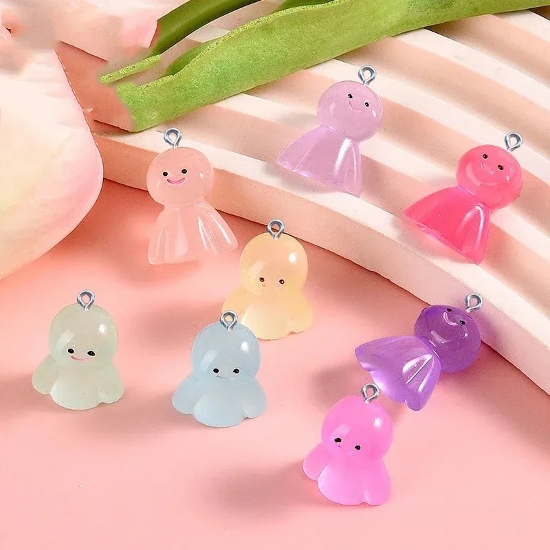 Resin Craft Material - 10 Piezas de Dijes de Resina