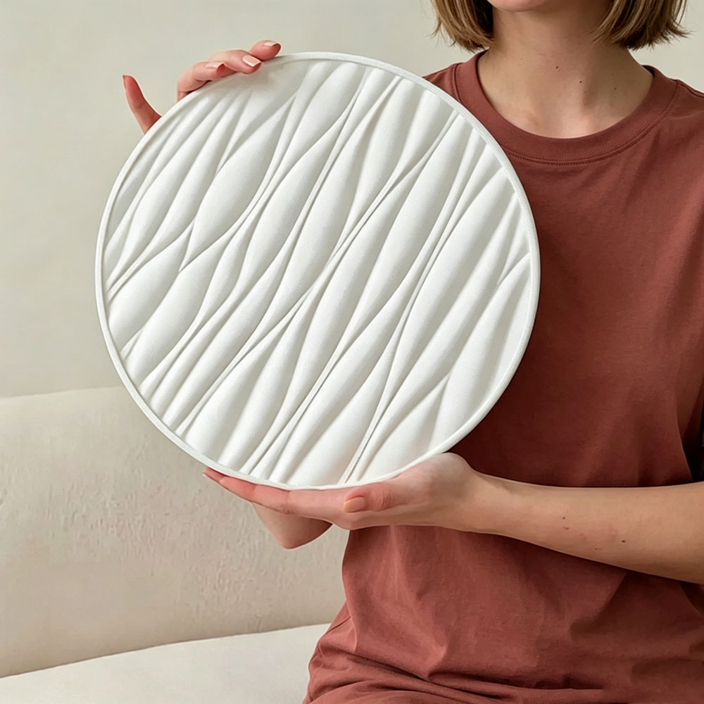 Coaster Mold Round - Molde de silicona grande redondo para