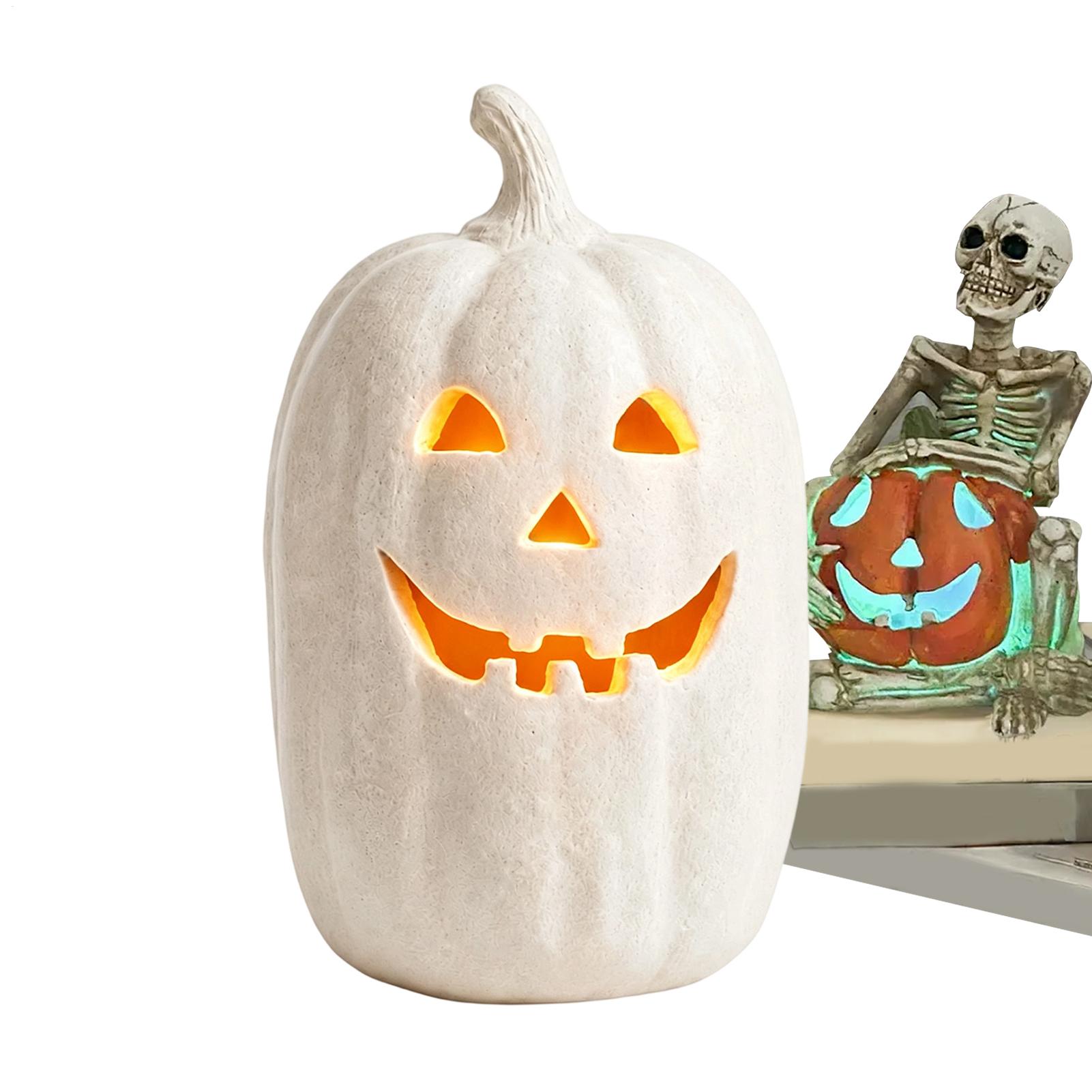 Resin Crafts - Manualidades de calabazas de Halloween, centro