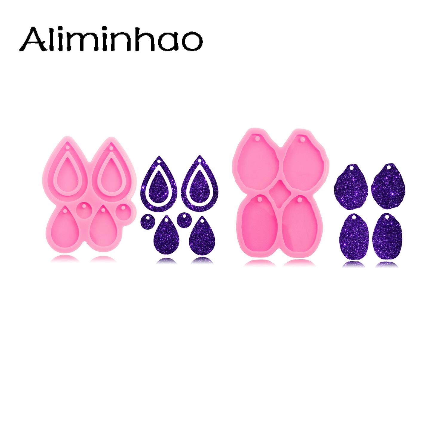 Geode Mold Silicone - Moldes de geodas brillantes DY1085 con
