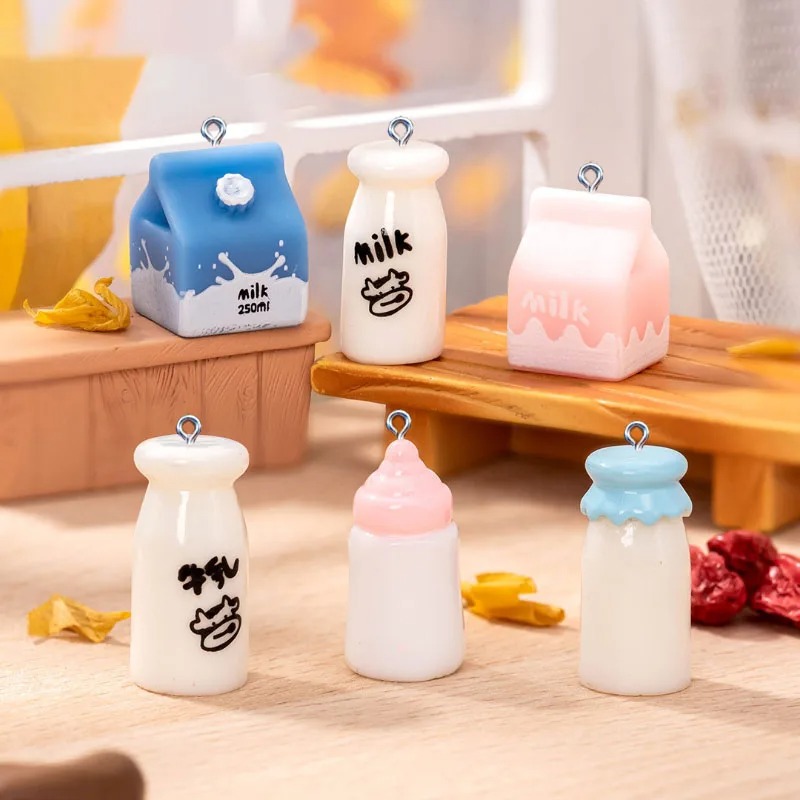 Resin Craft Projects - 10 Uds. Mini colgantes de resina