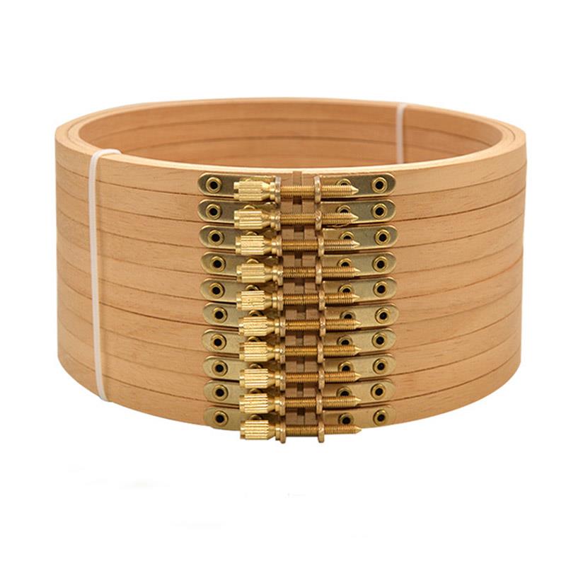 Wood Ring Blank - 1 unidad de aro de bordado