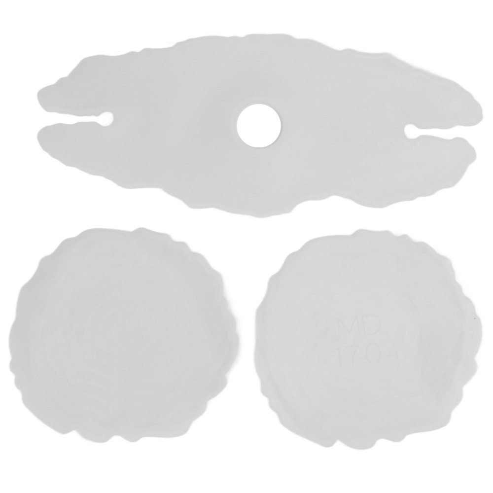 Geode Mold Silicone - 3 moldes de silicona para posavasos