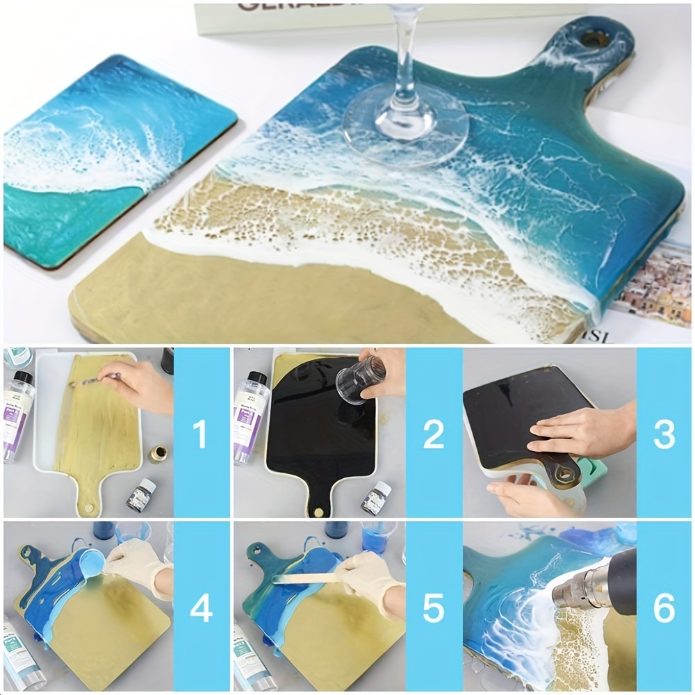 Geode Mold Silicone - Molde de silicona para resina epoxi,