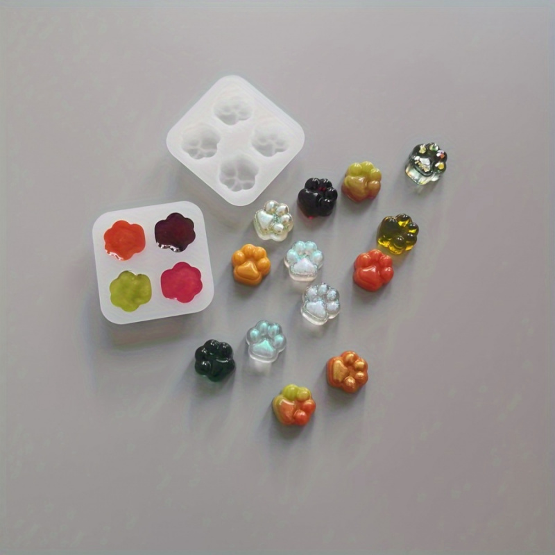 Resin Craft Ideas - Juego de moldes de silicona con
