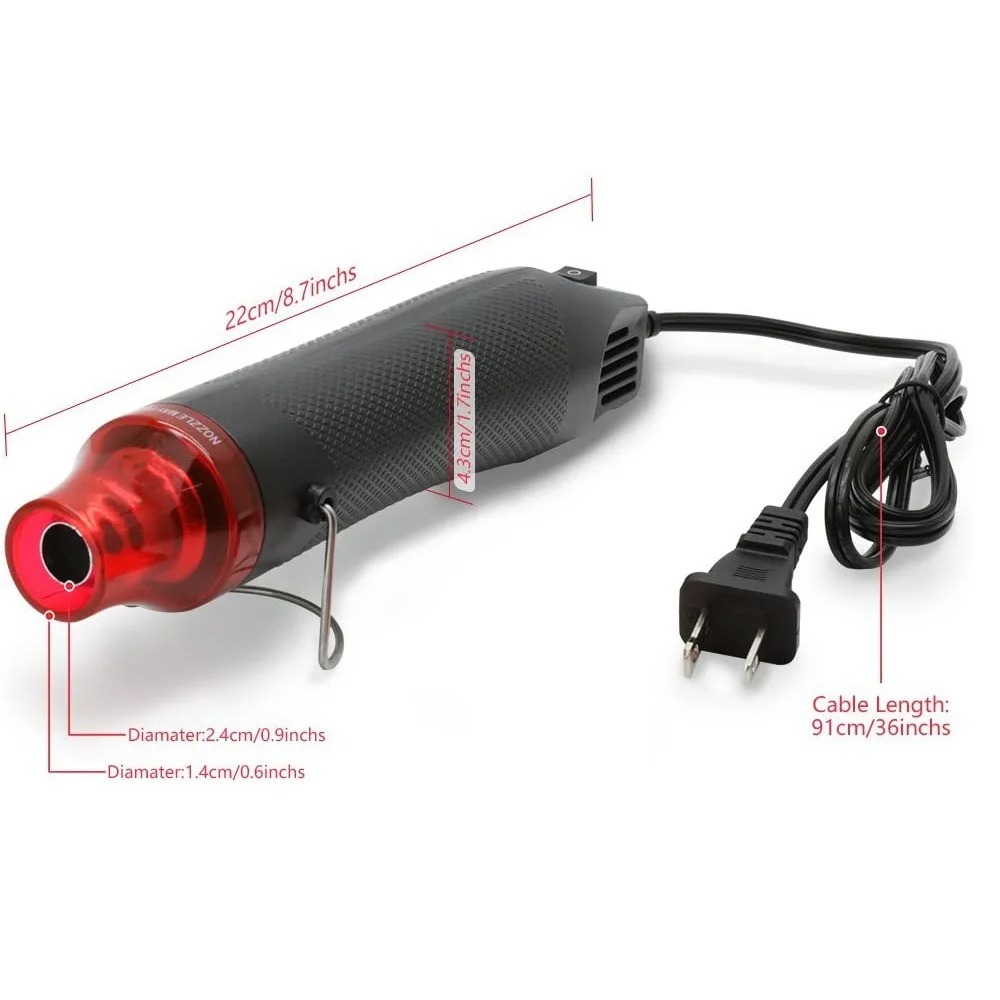 Heat Gun Small - Pistola de Aire Caliente Portátil, Mini