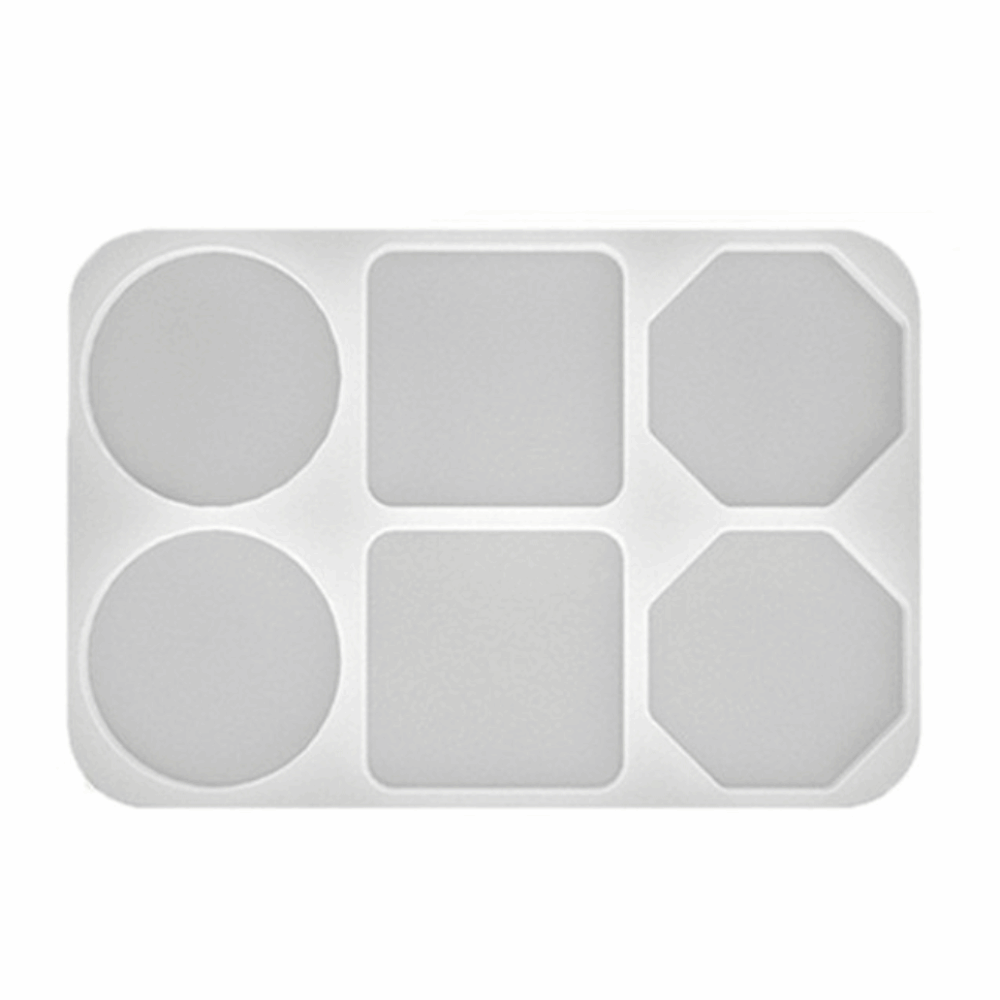 Coaster Mold Round - Posavasos creativos fáciles de usar, molde