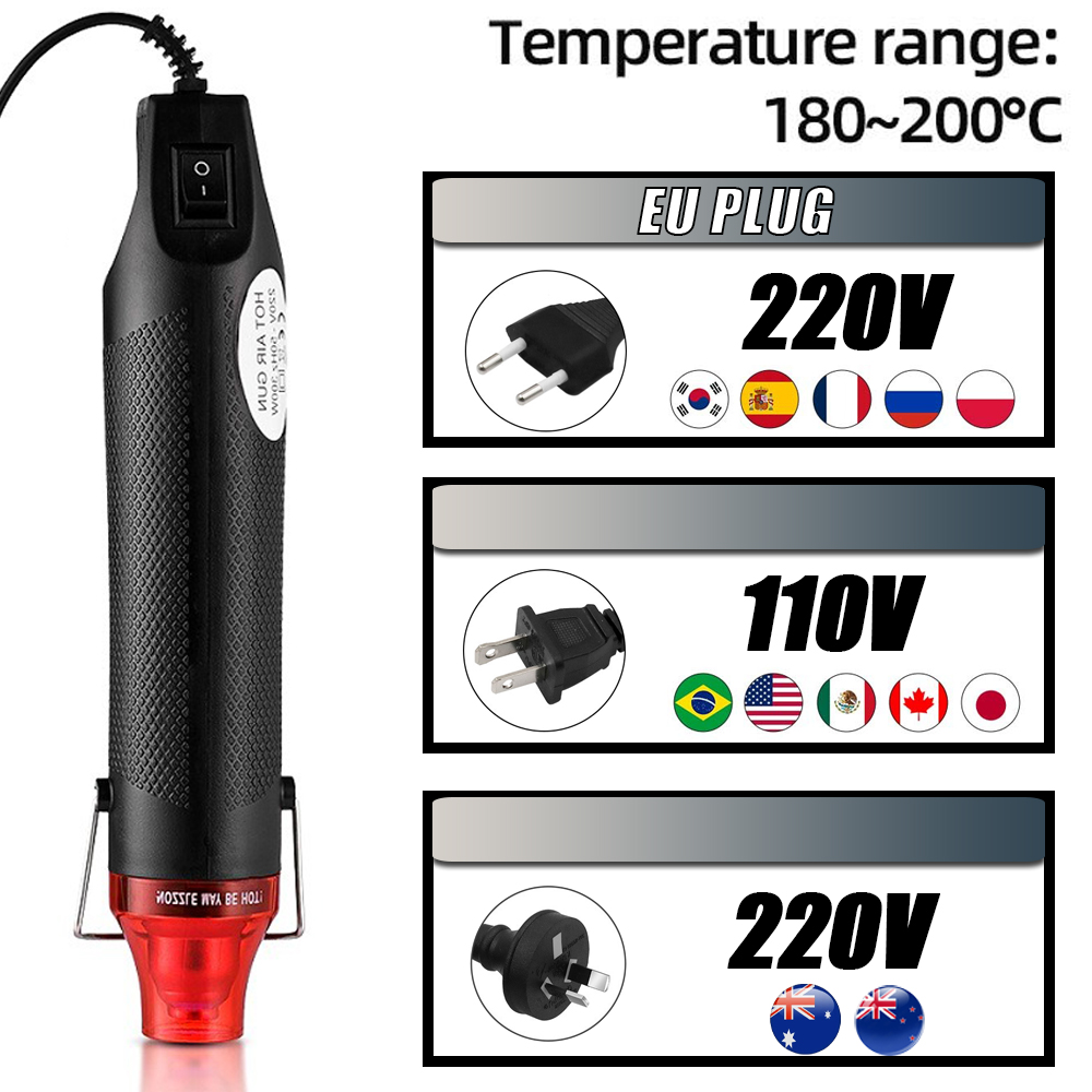 Heat Gun Small - Pistola de aire caliente de 300W,