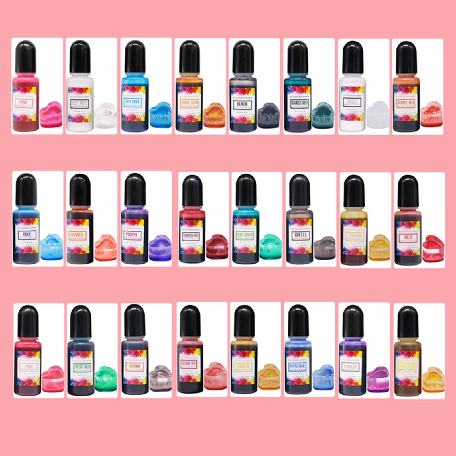 24 Piezas de Tintas de Alcohol - Resin Dye Alcohol reseña y precio