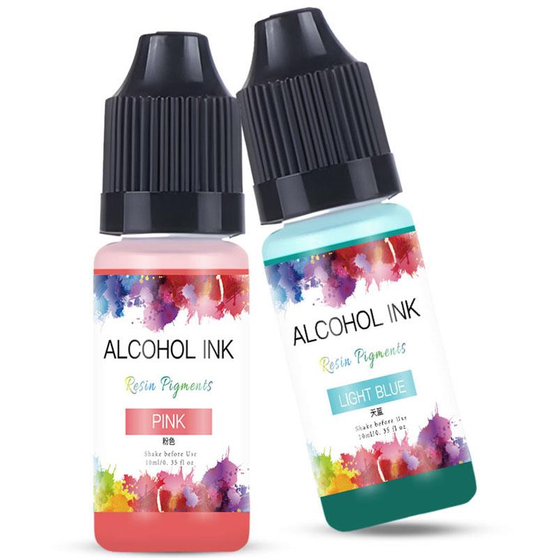 Tinta de Alcohol de 22 colores - Resin Dye Alcohol reseña y precio