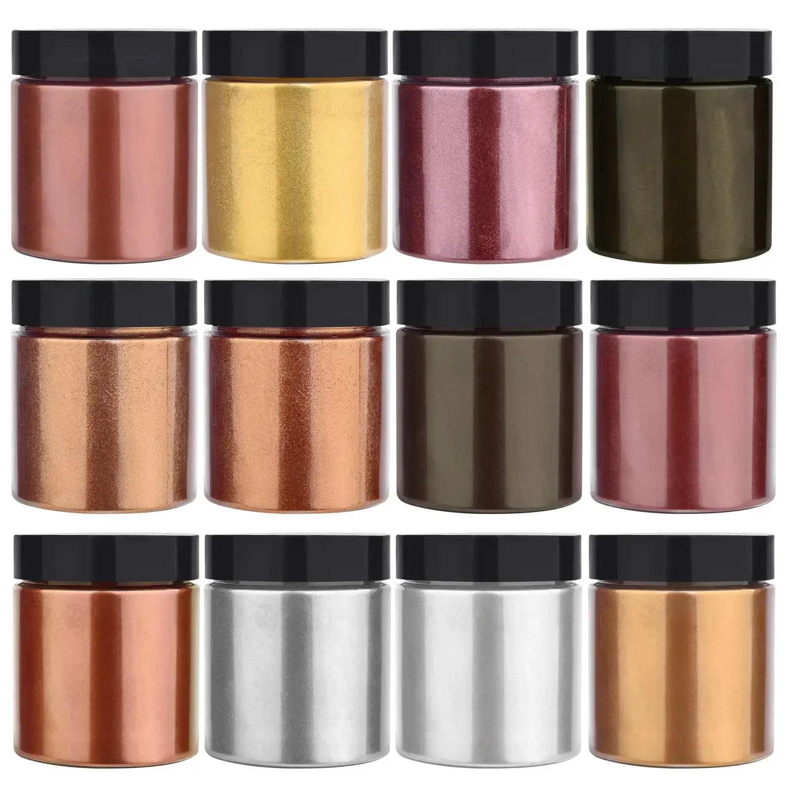 50g/botella de polvo metálico  - Resin Pigment Set reseña y precio