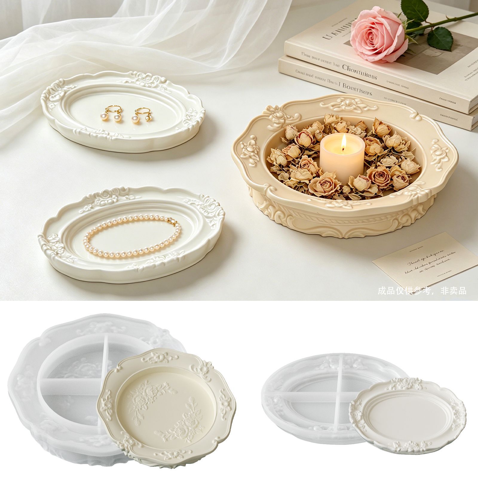Elegante Molde de Silicona de  - Coaster Mold Round reseña y precio