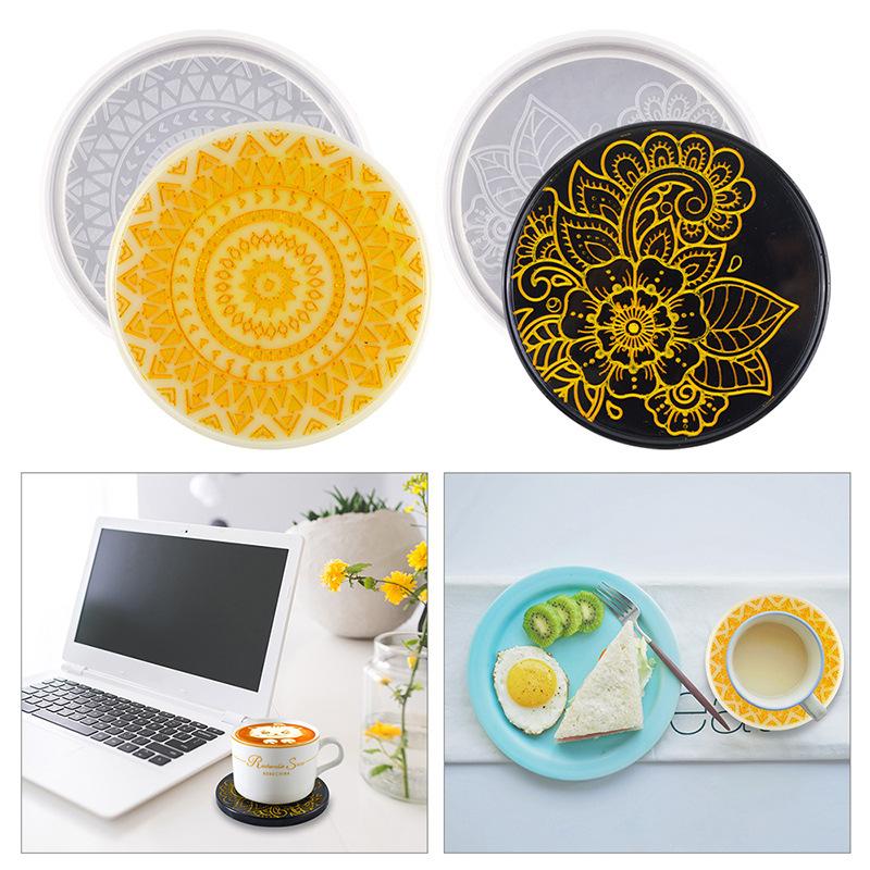 Molde de silicona para posavas - Coaster Mold Round reseña y precio