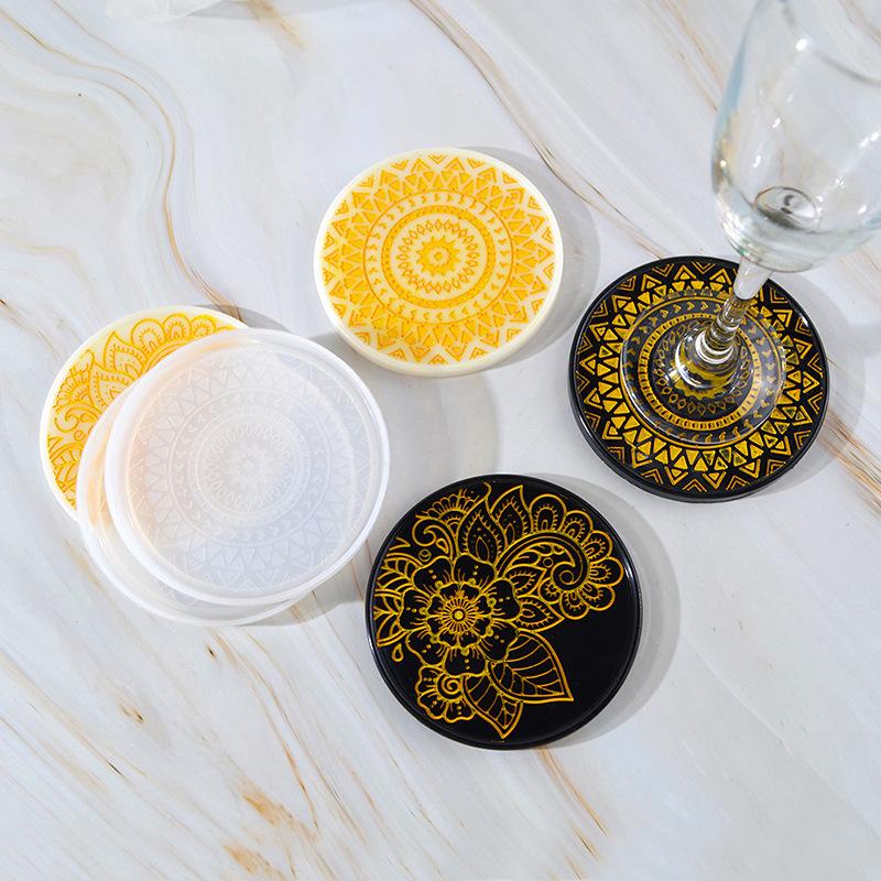 Molde de silicona para posavas - Coaster Mold Round reseña y precio