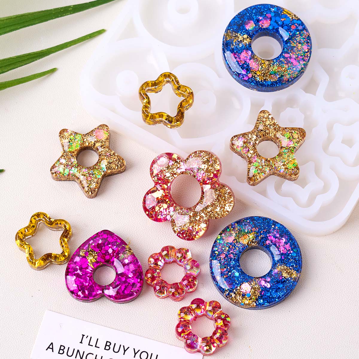 Molde de silicona para joyería - Resin Craft Ideas reseña y precio