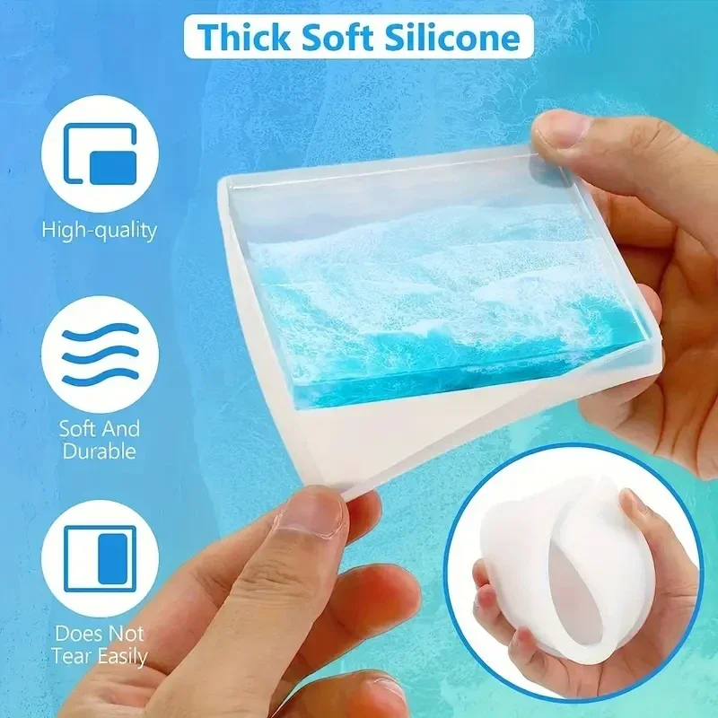 5 unids/set DlY posavasos de r - Coaster Mold Round reseña y precio
