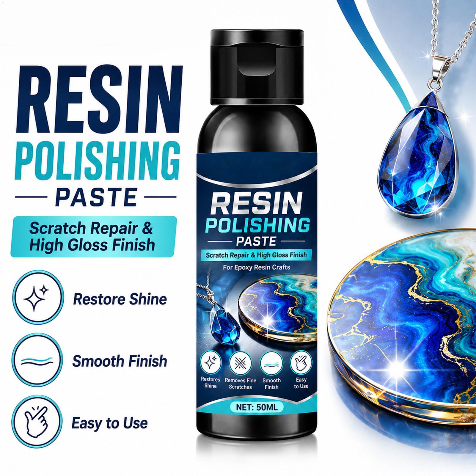 Pasta de Pulido de Resina 50ml - Resin Craft Workshop reseña y precio
