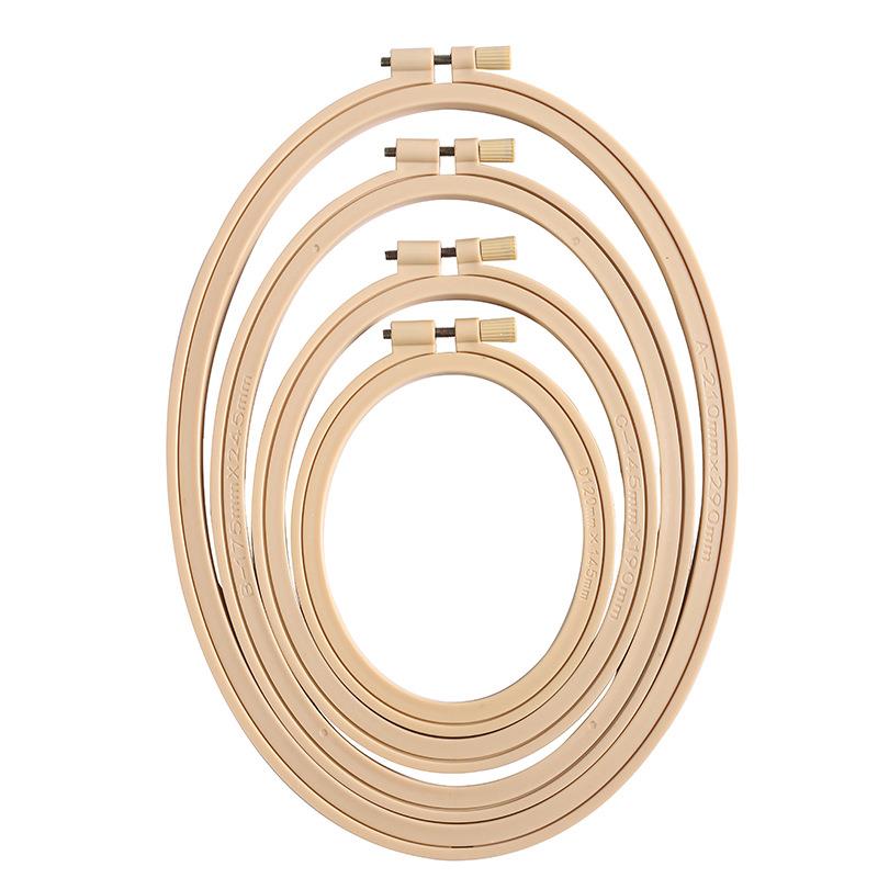 Aros de bordado ovalados de pl - Wood Ring Blank reseña y precio