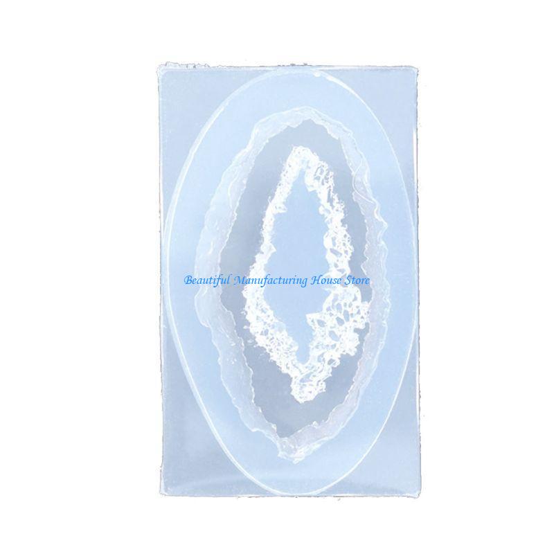 Molde racimo roca cuarzo E56A  - Geode Mold Silicone reseña y precio