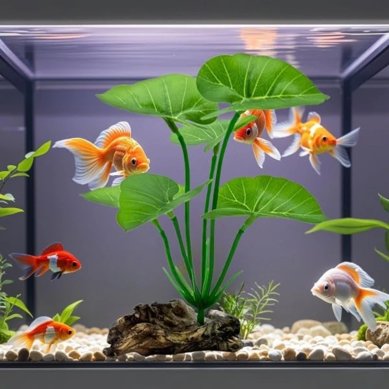 Plantas artificiales para acua - Terrarium Moss Art reseña y precio