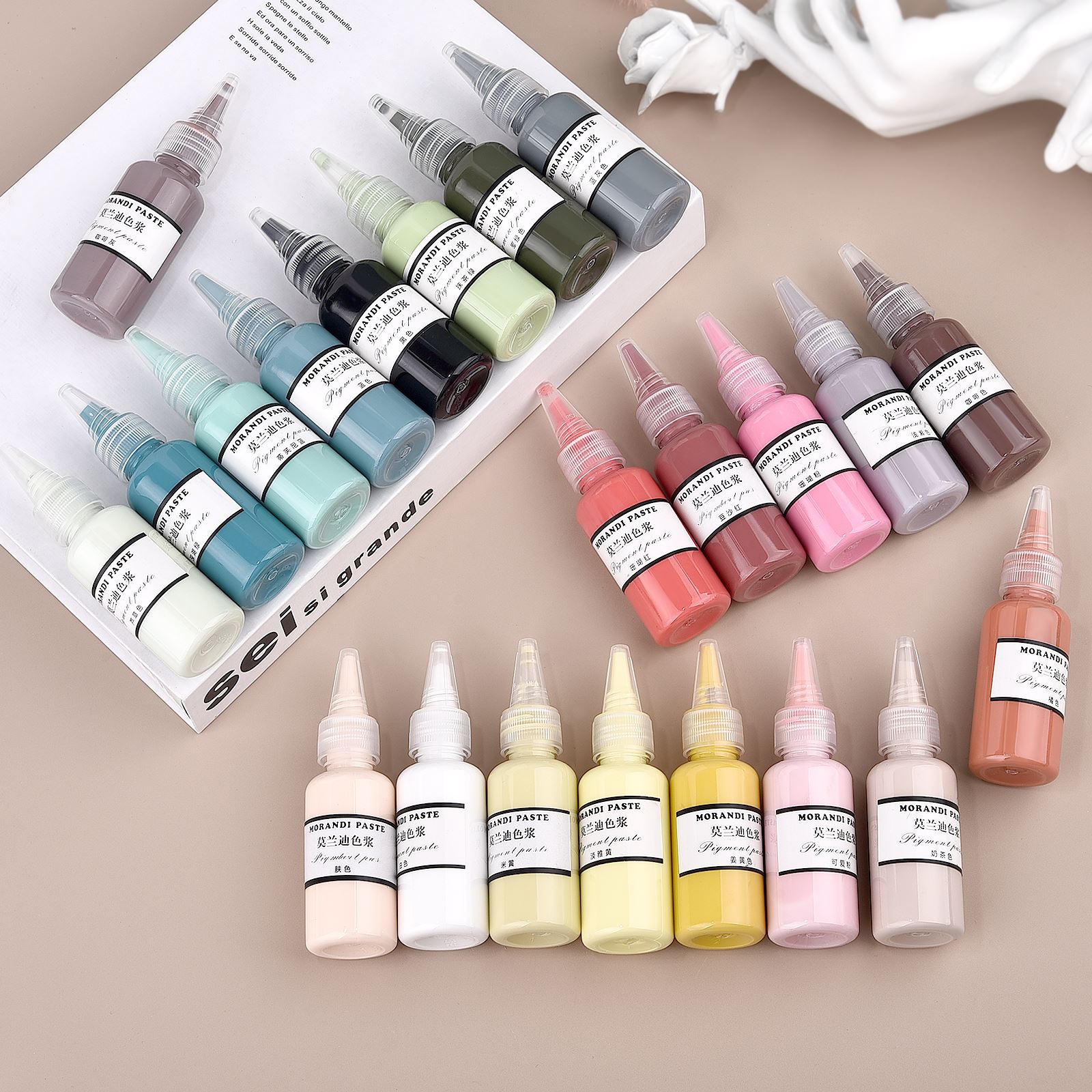Morandi-pigmentos de resina lí - Resin Dye Alcohol reseña y precio