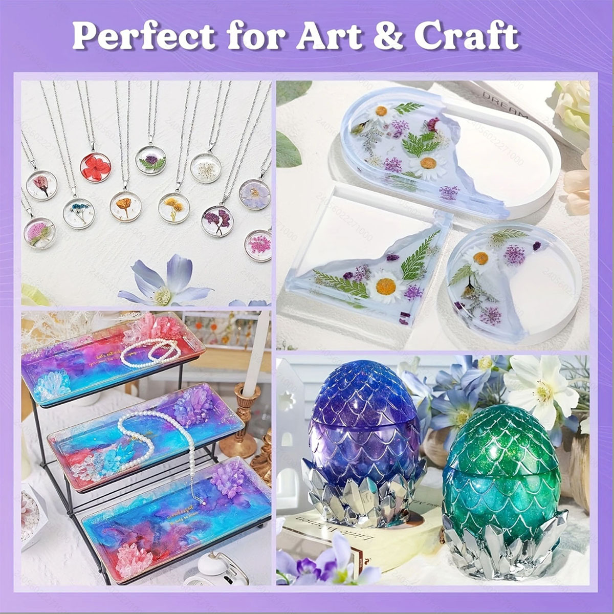 Kit de resina de fundición tra - Resin Jewelry Kit reseña y precio