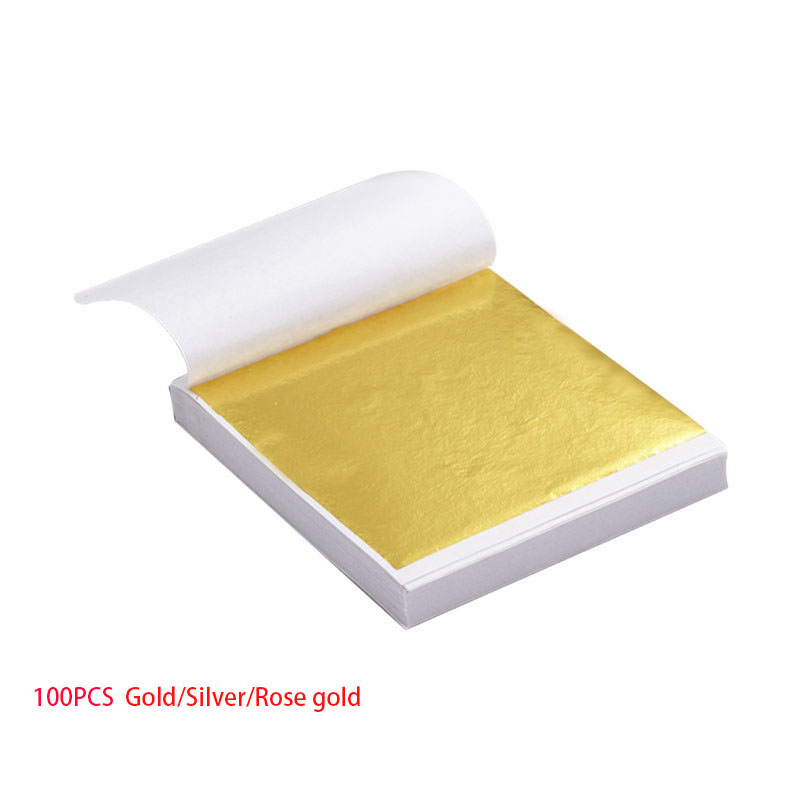 100 Uds. Hojas de papel de dis - Gold Foil Flakes reseña y precio