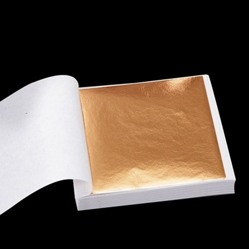 100 Uds. Hojas de papel de dis - Gold Foil Flakes reseña y precio