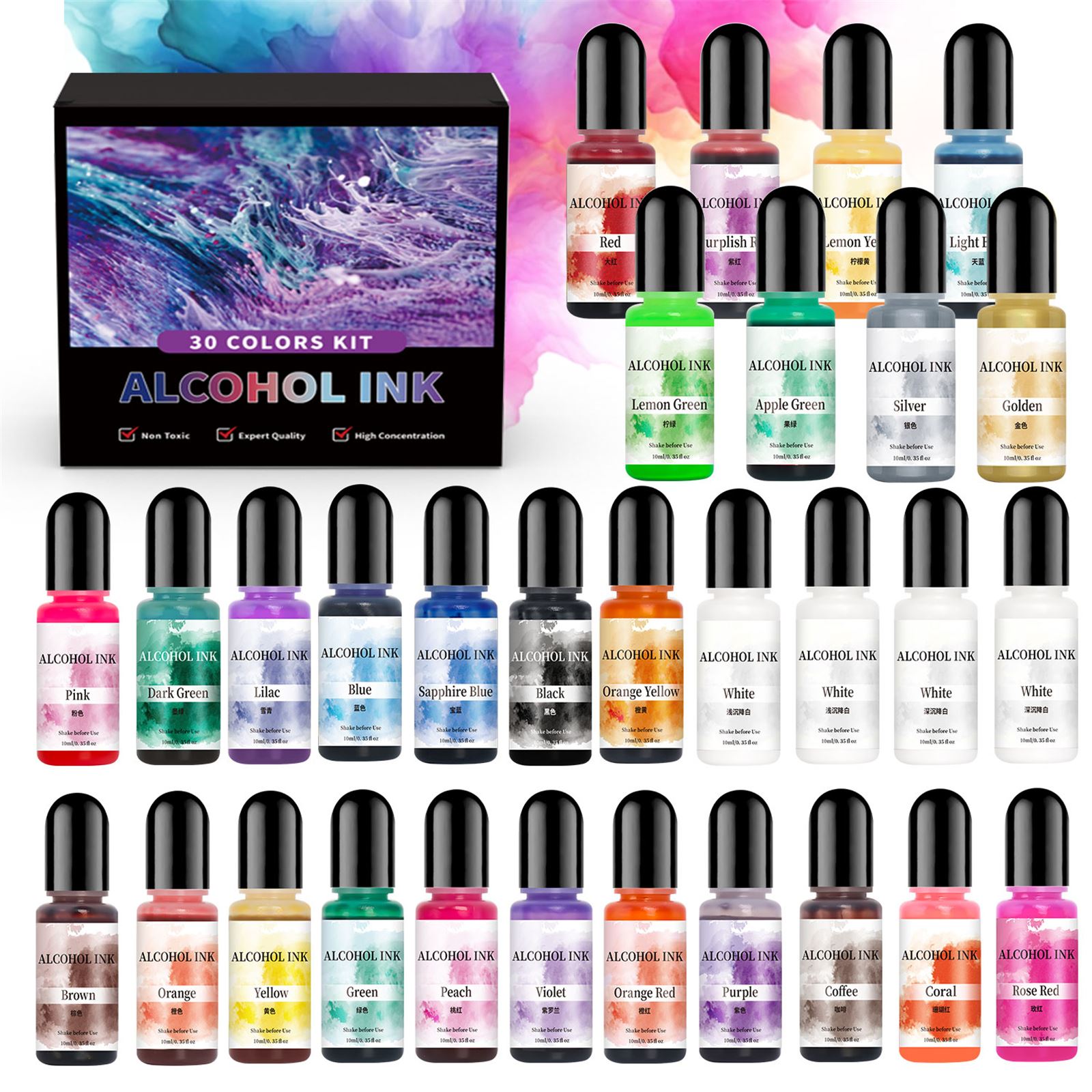 10Ml esencia resina Alcohol lí - Resin Dye Alcohol reseña y precio