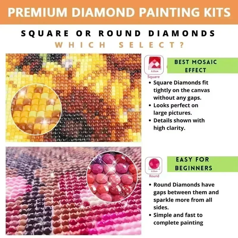 1 kit de pintura de diamantes  - Resin Craft Kit reseña y precio