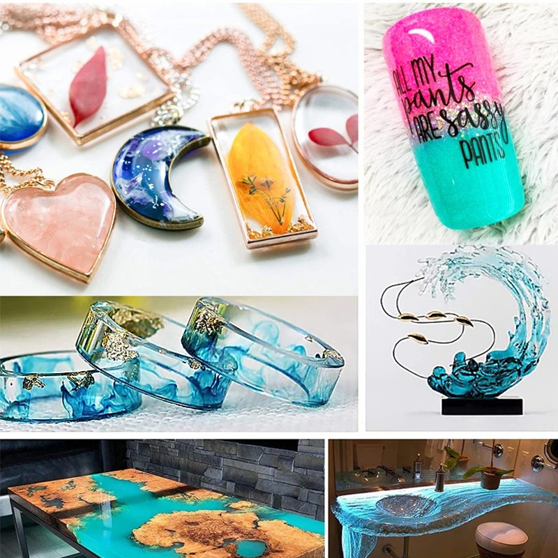 Kits de pigmentos de resina ep - Resin Jewelry Kit reseña y precio