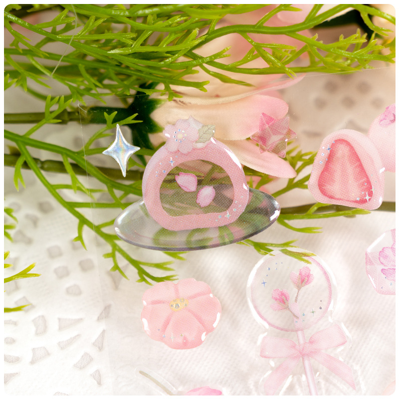 Pegatinas 3D de cristal Sakura - Resin Craft Material reseña y precio