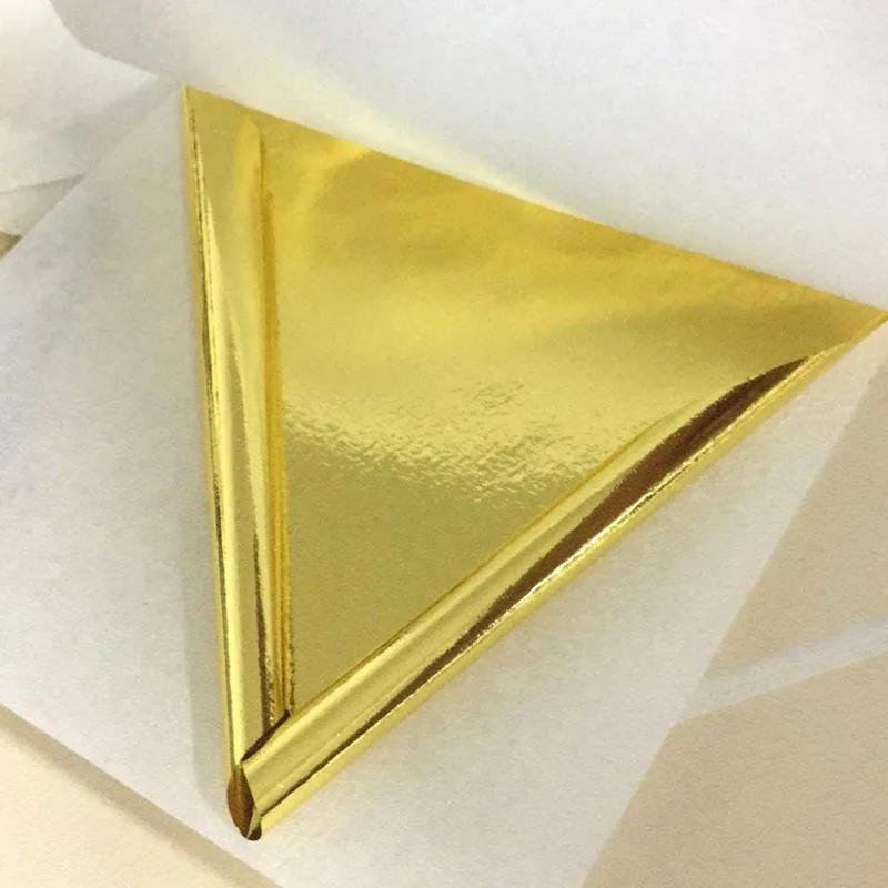 Aomily 9x9cm 100 hojas práctic - Gold Foil Flakes reseña y precio