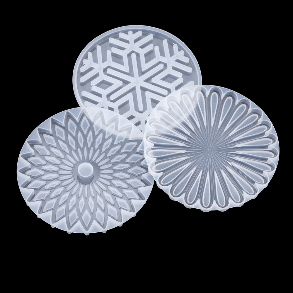 Molde de silicona de resina de - Coaster Mold Round reseña y precio