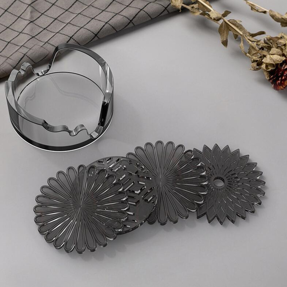 Molde de silicona de resina de - Coaster Mold Round reseña y precio