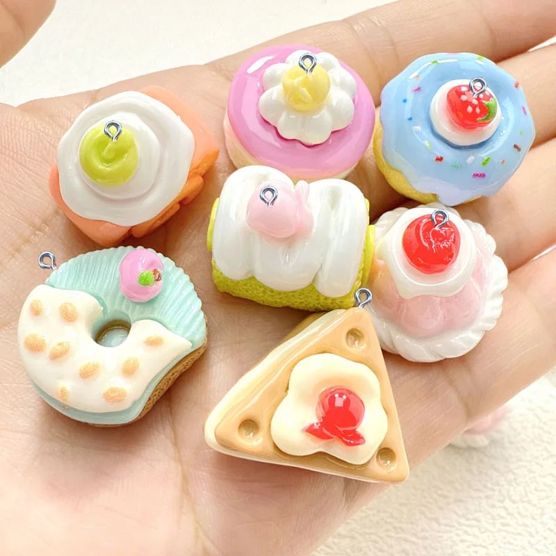 10 Piezas Mini Colgantes de Re - Resin Craft Material reseña y precio