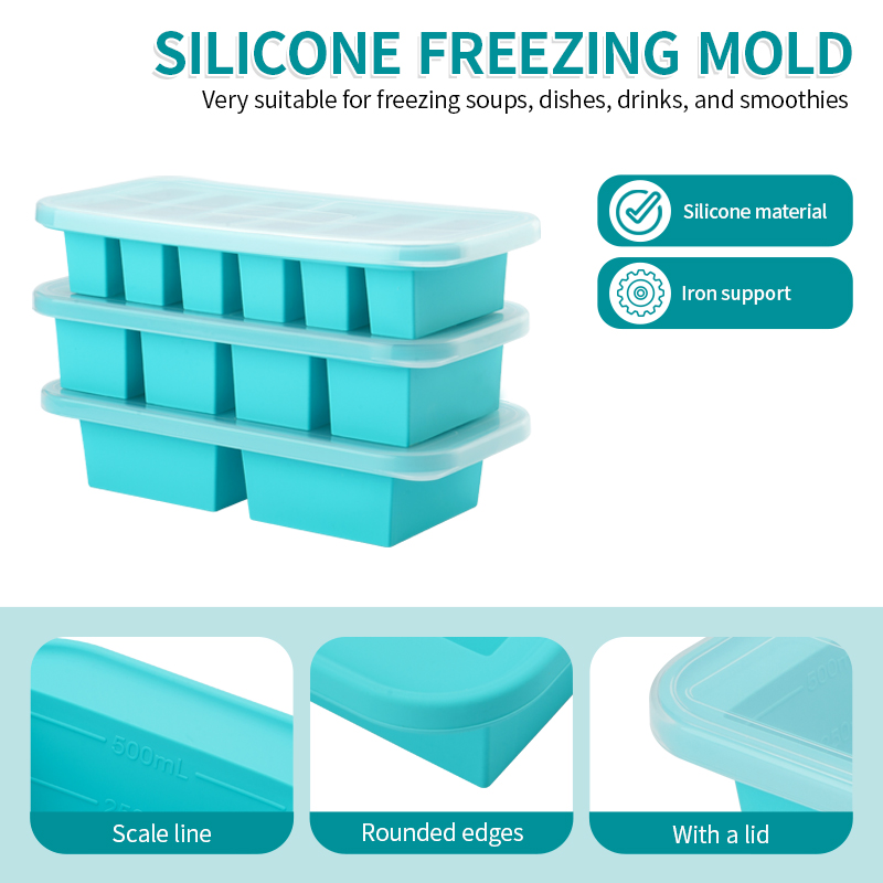 Bandeja de silicona para conge - Serving Tray Mold reseña y precio
