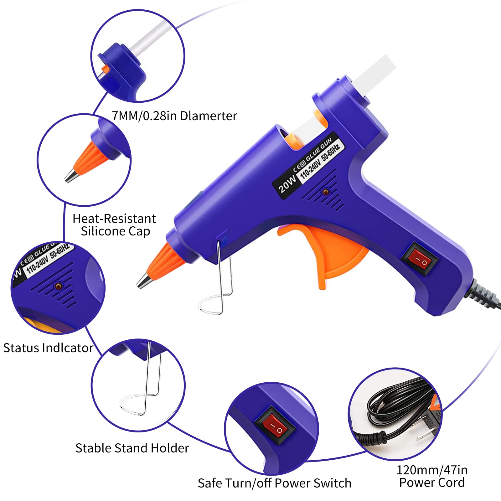 Pistola de pegamento termofusi - Heat Gun Small reseña y precio