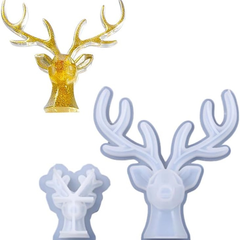 2 Moldes de Silicona con Forma - Resin Craft Ideas reseña y precio