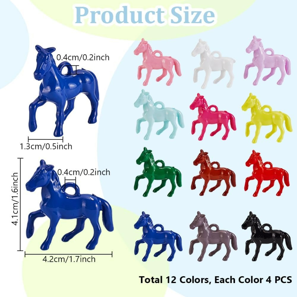 48 Uds. Colgantes acrílicos op - Resin Crafts reseña y precio