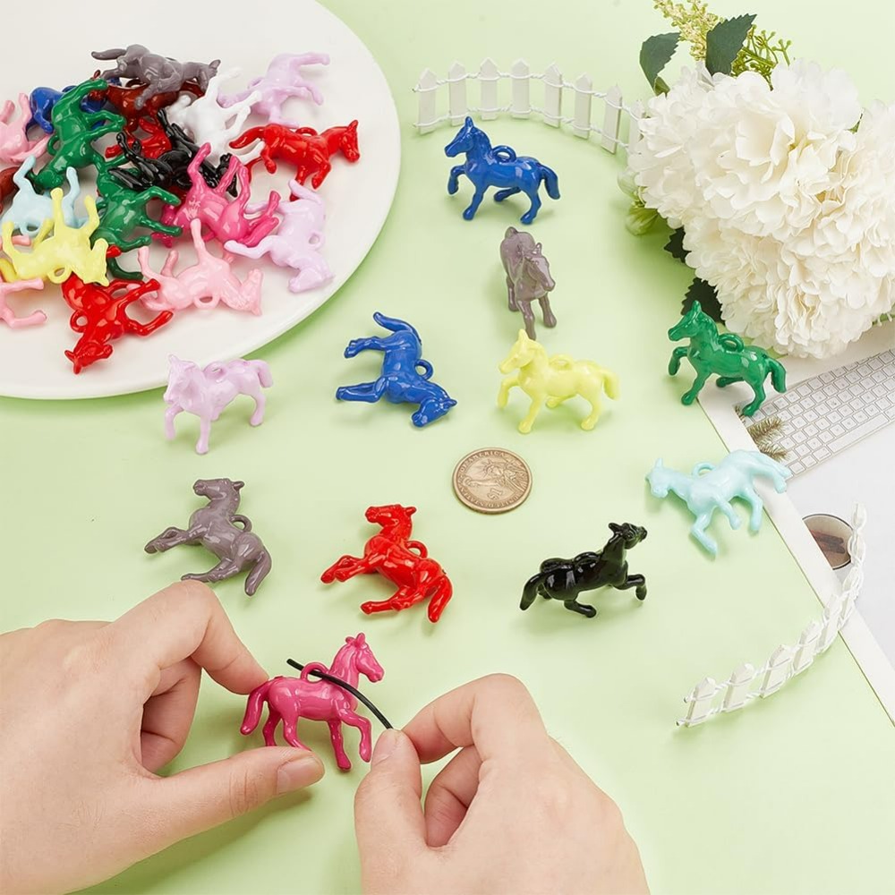 48 Uds. Colgantes acrílicos op - Resin Crafts reseña y precio