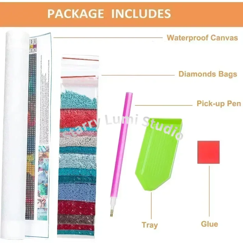 Set de Pintura de Diamantes 5D - Resin Craft Kit reseña y precio