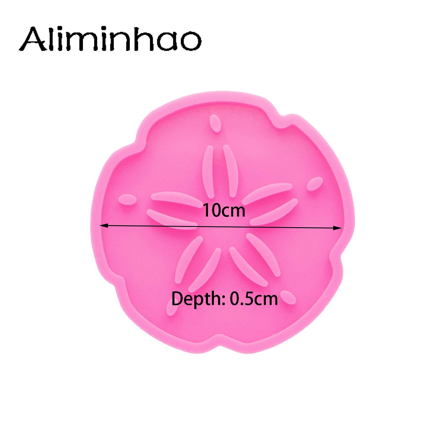 DY1230 10cm redondo flor de lo - Geode Mold Silicone reseña y precio