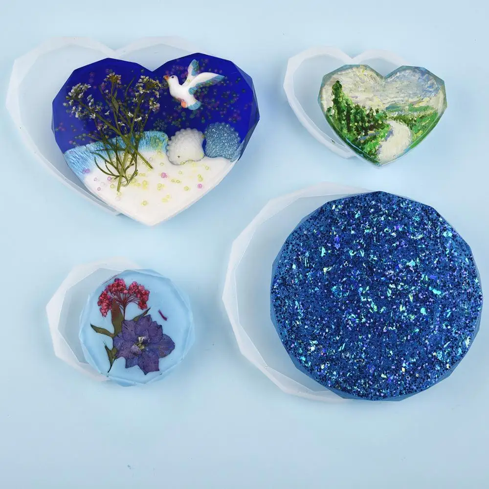 Molde de silicona para posavas - Coaster Mold Round reseña y precio