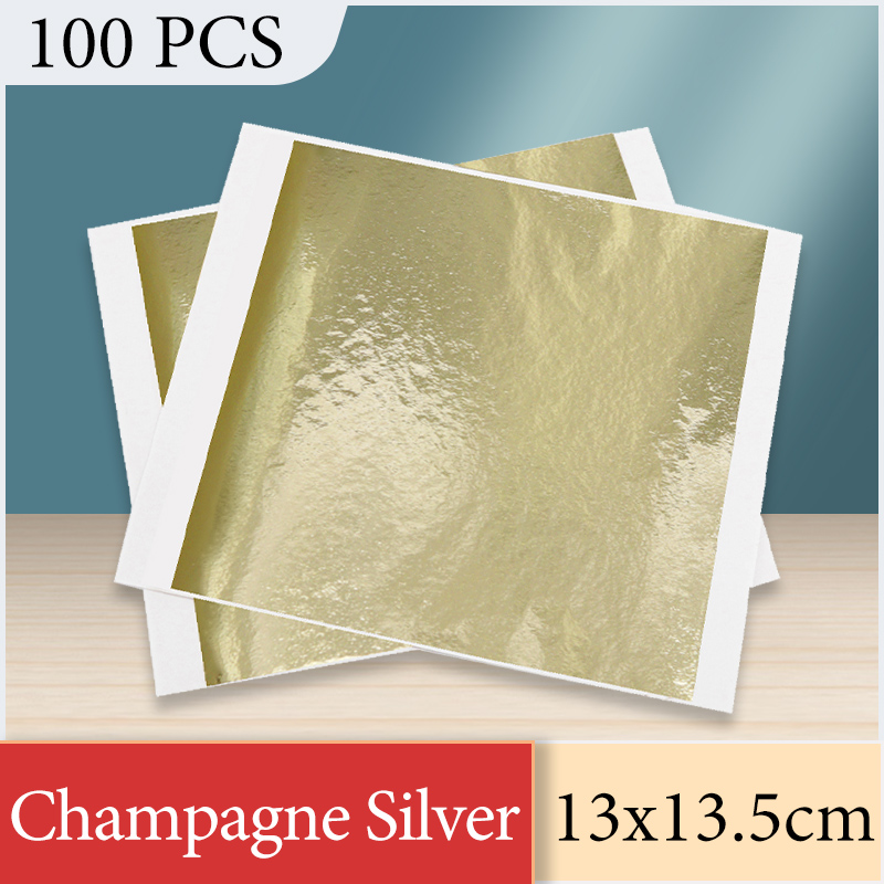 13x13,5 cm papel de aluminio p - Gold Foil Flakes reseña y precio
