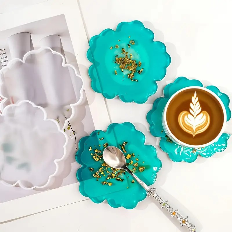 Molde de resina DIY con forma  - Geode Mold Silicone reseña y precio