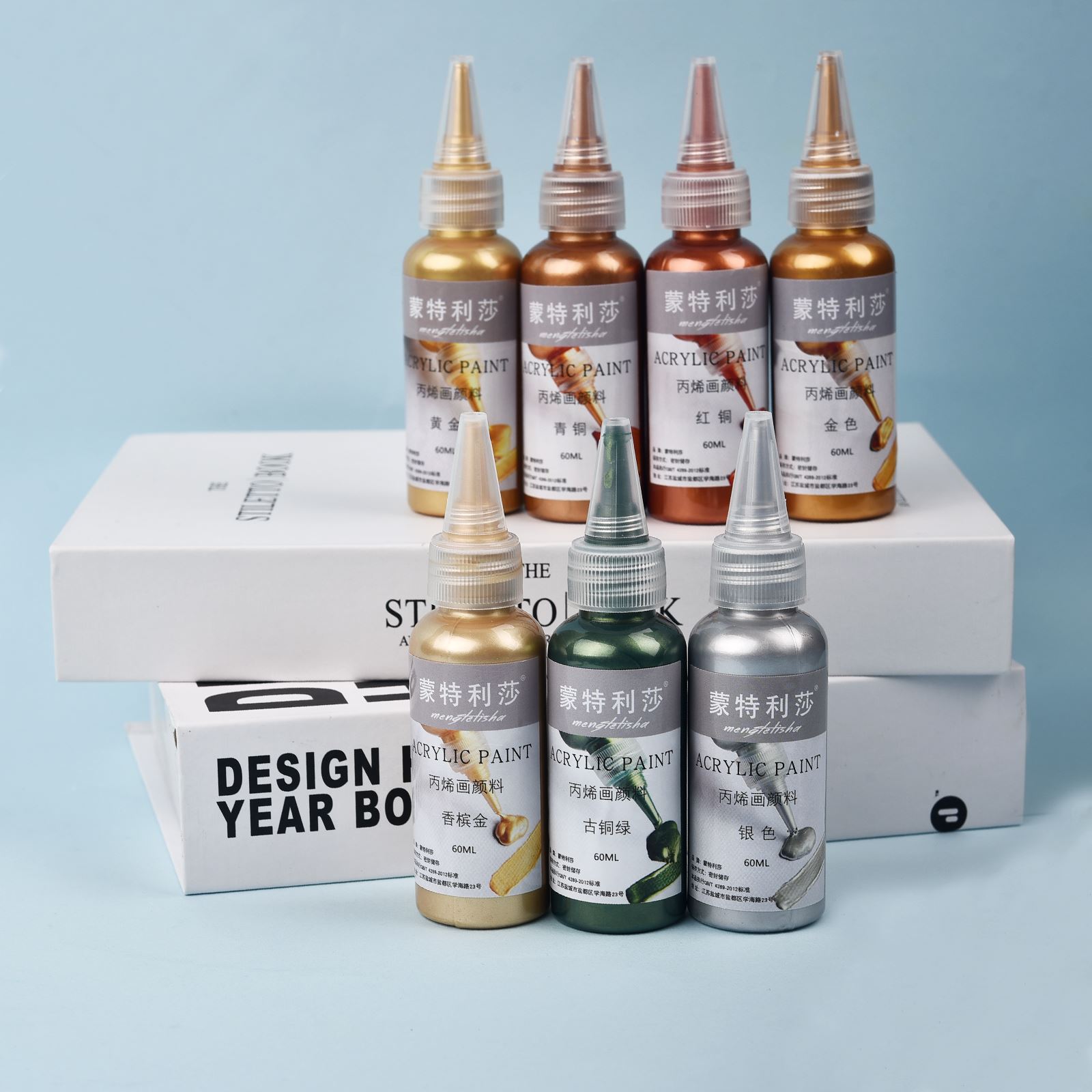 7 colores, 60ml/botella, pigme - Resin Pigment Set reseña y precio